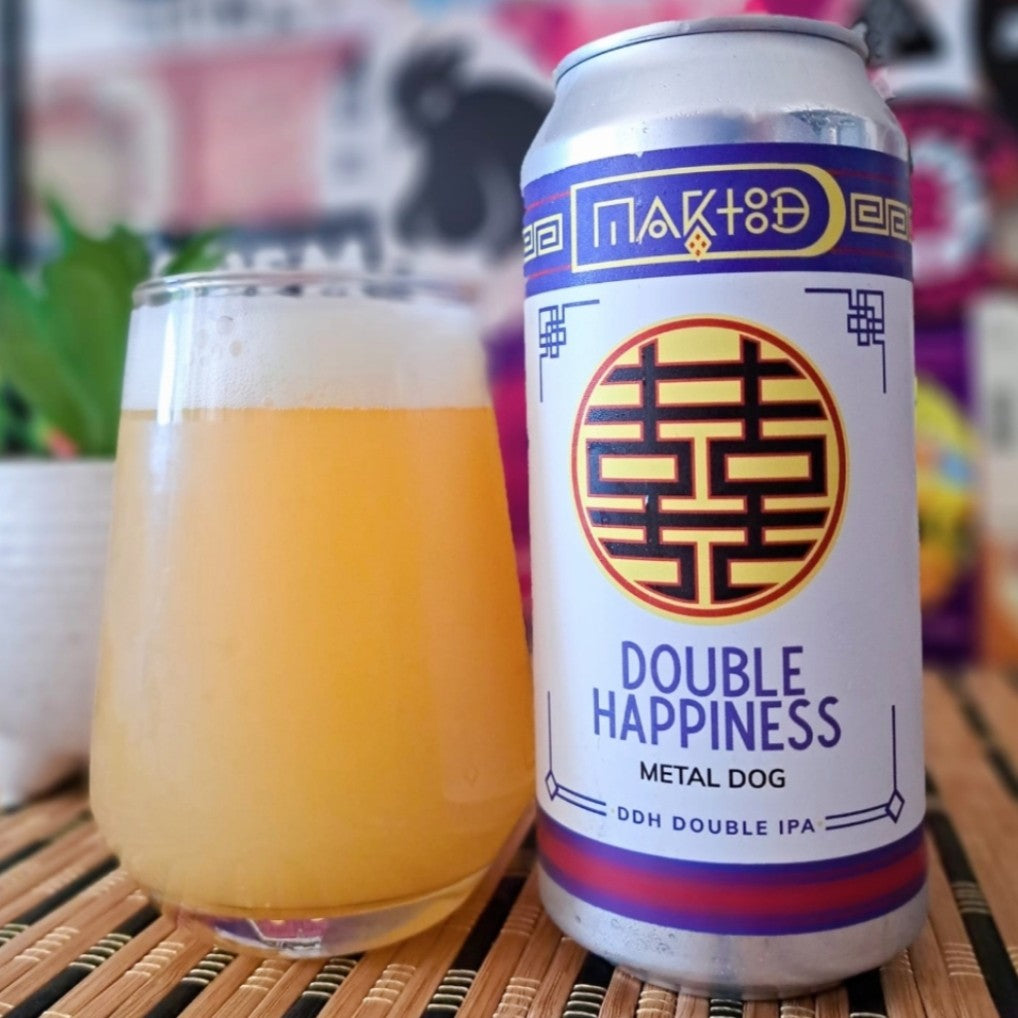 Maktoob - Double Happiness: Metal Dog Double New England IPA