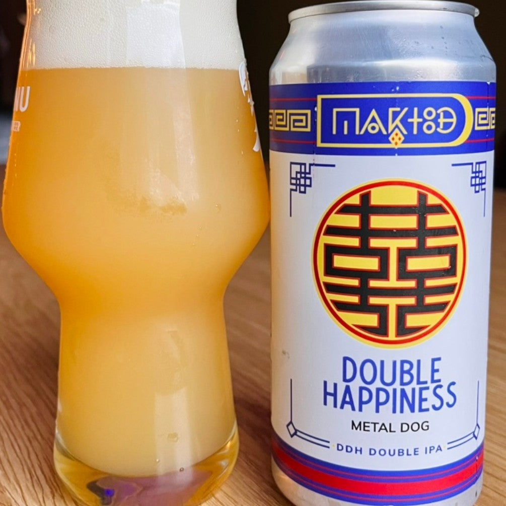 Maktoob - Double Happiness: Metal Dog Double New England IPA