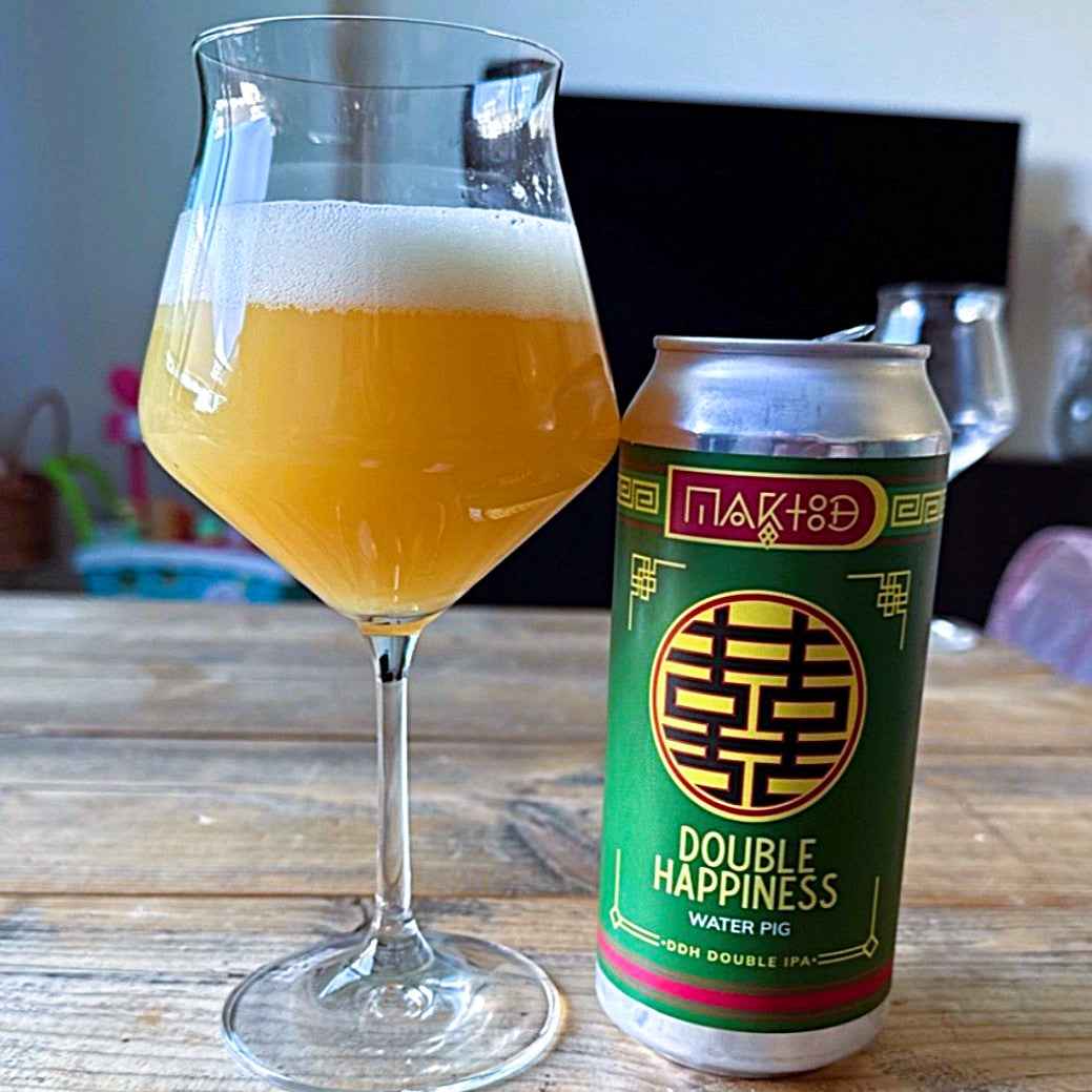 Maktoob - Double Happiness: Water Pig Double New England IPA