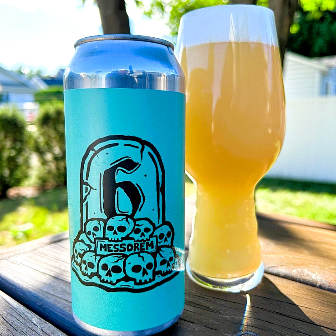Messorem - A6Y6: Koostöös 5 New England IPA-ga (koostöös Du Basi, Sir Johni, BreWskey ja Yakima Chiefiga) 