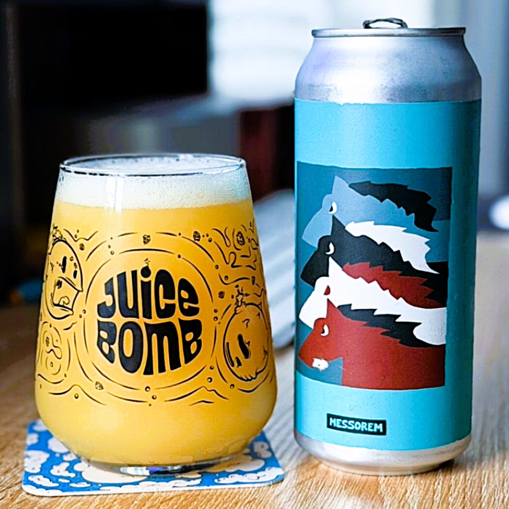 Messorem - Conquest: Death Double New England IPA (Esker Hart, Twin Elephant, Autodidact collaboration)