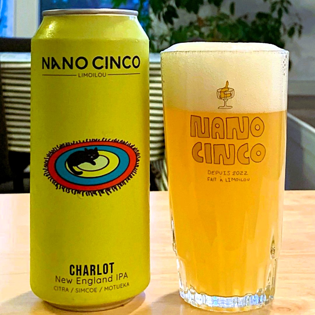 Nano Cinco – Charlot New England IPA