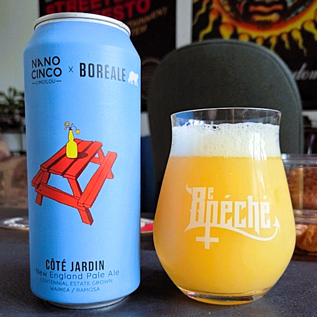 Nano Cinco x Boréale - Cote Jardin New England Pale Ale