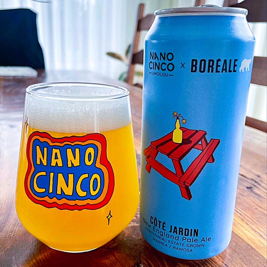 Nano Cinco x Boréale - Cote Jardin New England Pale Ale