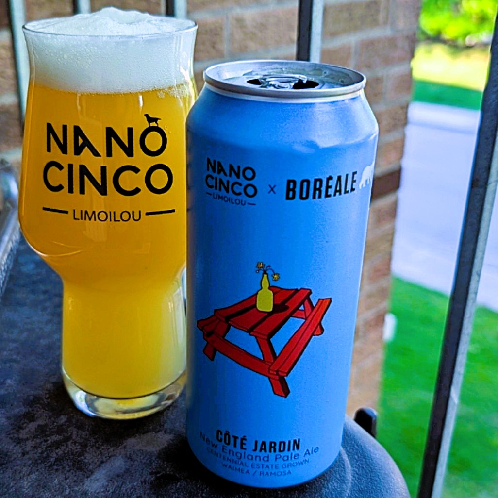 Nano Cinco x Boréale - Cote Jardin New England Pale Ale