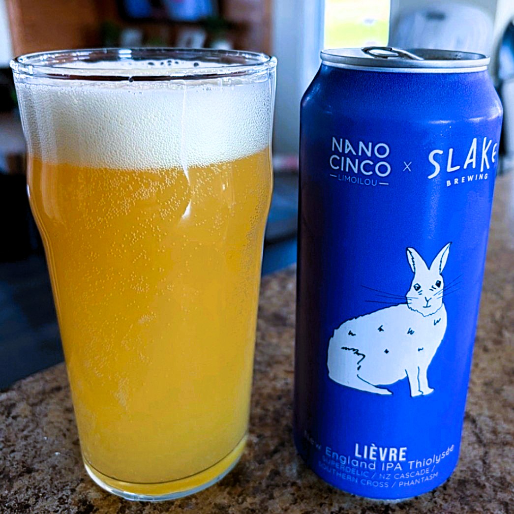 Nano Cinco - Lievre New England IPA (Slake’i koostöö) Liѐvre