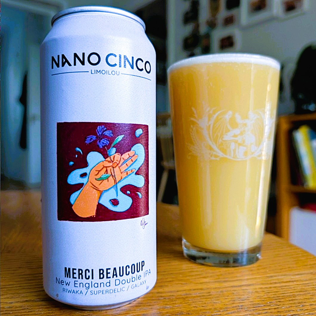 Nano Cinco - Merci Beaucoup topelt New England IPA