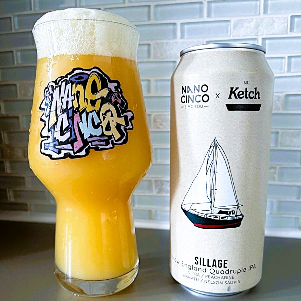 Nano Cinco x Le Ketch - Sillage Quadruple IPA