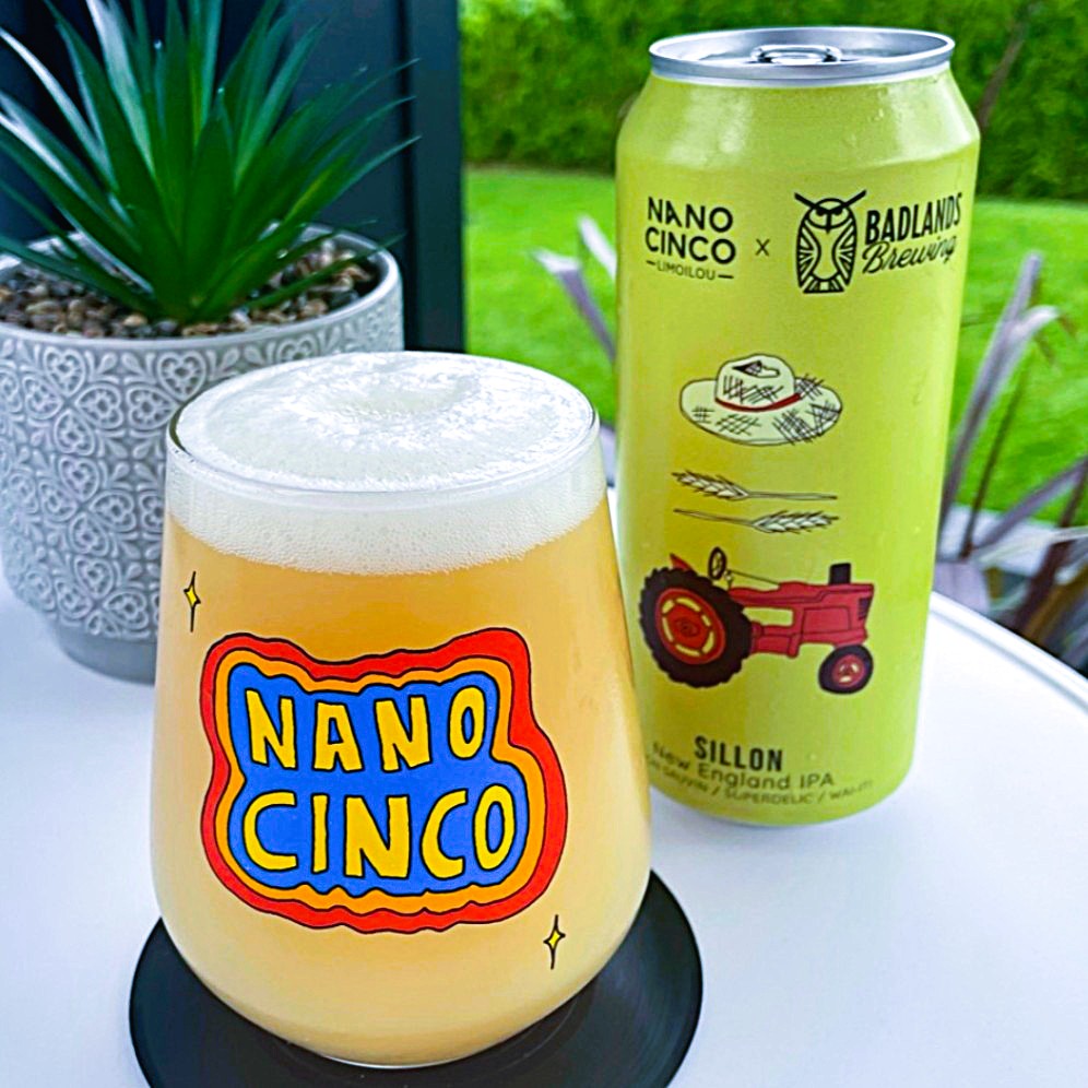 Nano Cinco x Badlands - Sillon New England IPA