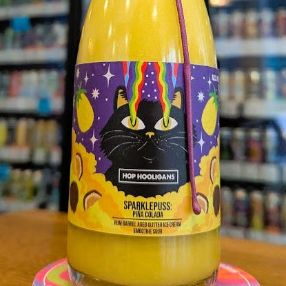 Hop Hooligans - Sparklepuss Piña Colada Rum Barrel Aged Smoothie Sour (Pina Colada)