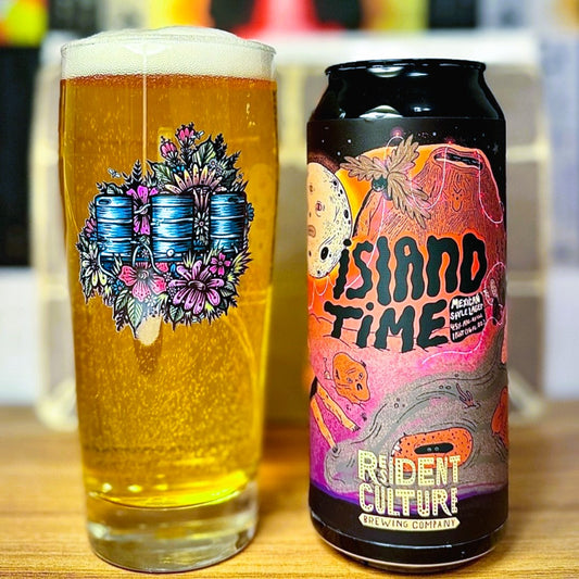 Resident Culture - Island Time Mexican Lager with Lime! Casita collaboration