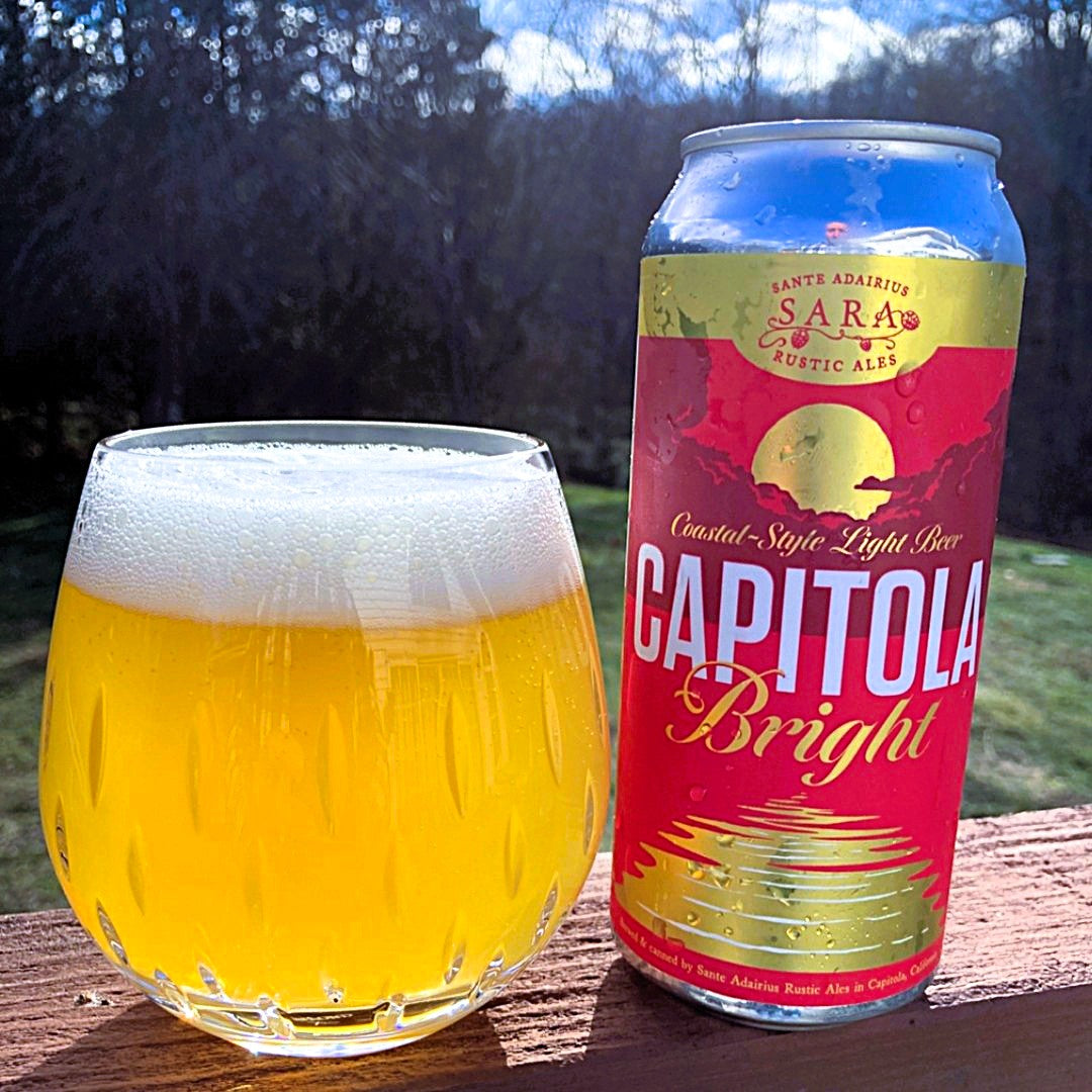 Sante Adairius Rustic Ales - Capitola Bright Lager American Light Lager