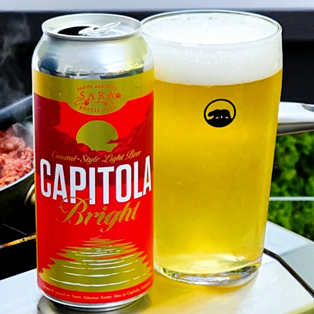 Sante Adairius Rustic Ales - Capitola Bright Lager American Light Lager