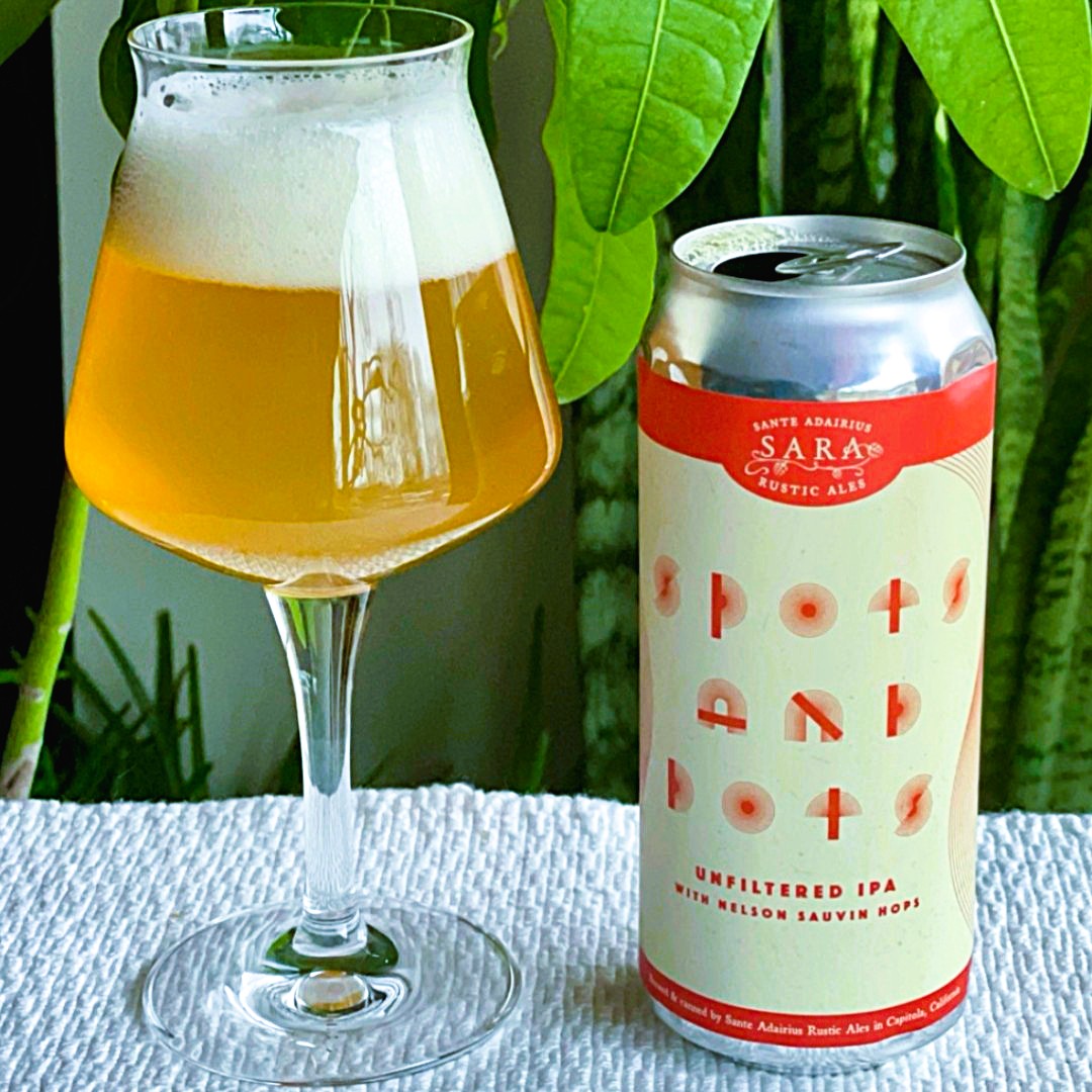 Sante Adairius Rustic Ales -  Spots and Dots West Coast IPA
