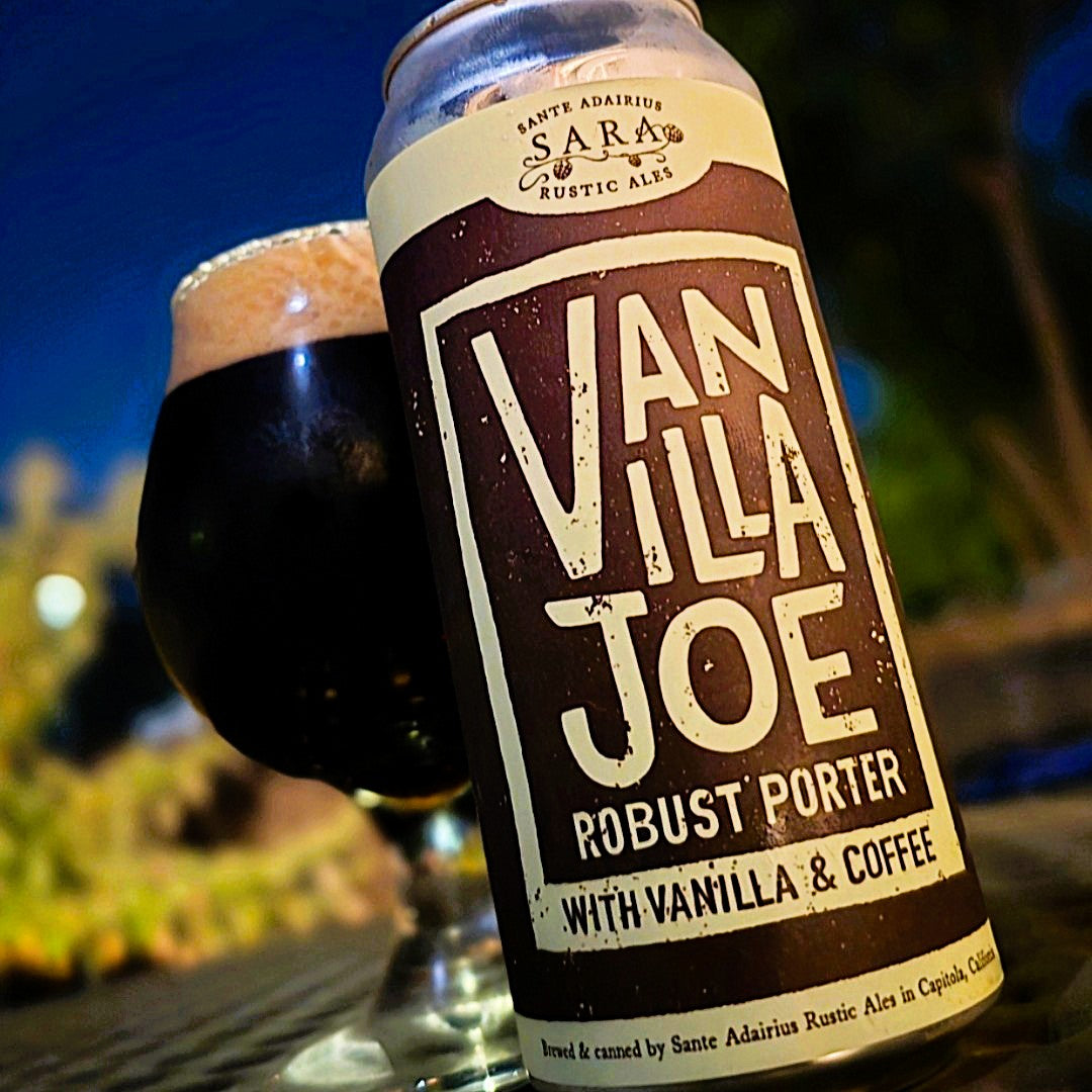 Sante Adairius Rustic Ales - Vanilla Joe Coffee Porter