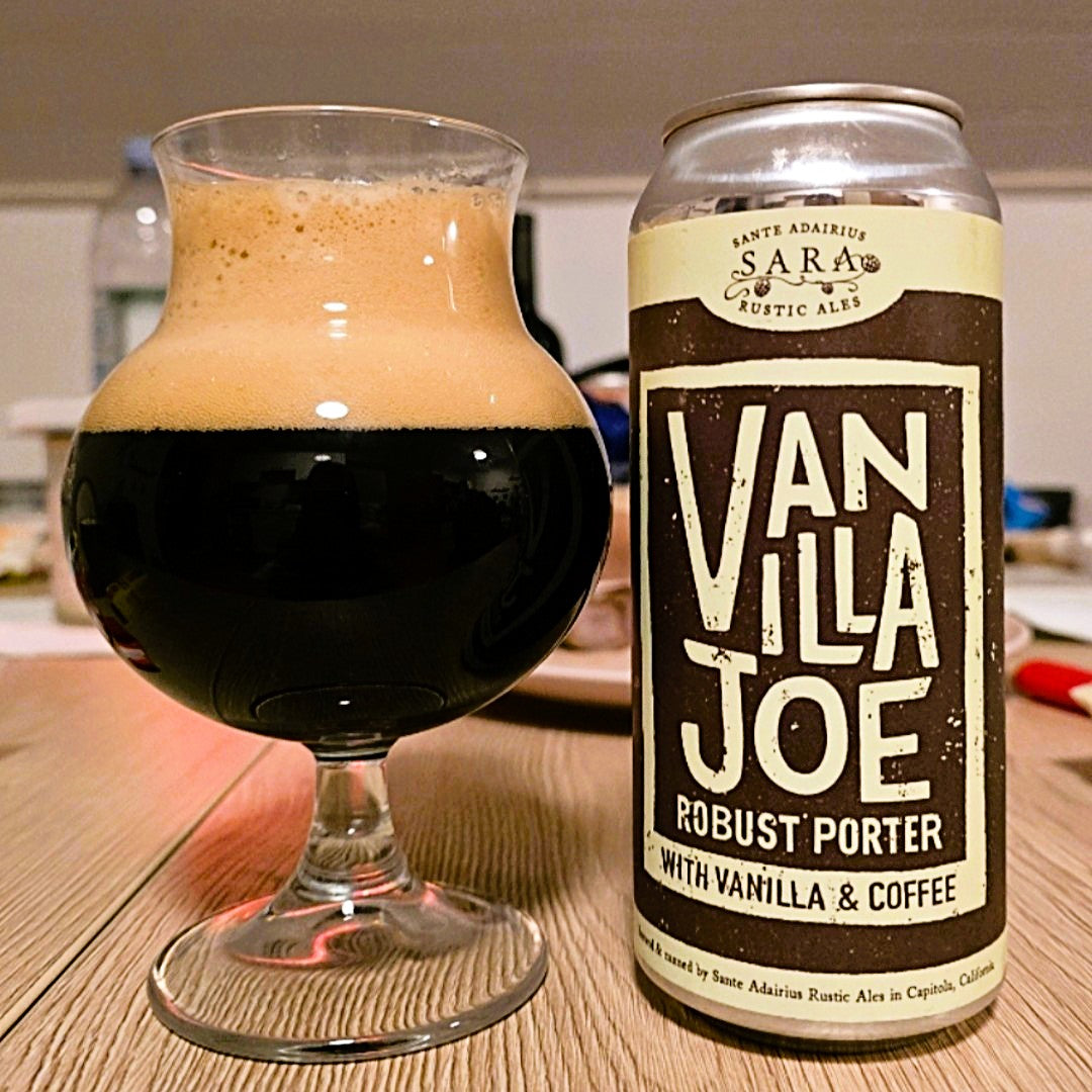 Sante Adairius Rustic Ales - Vanilla Joe Coffee Porter