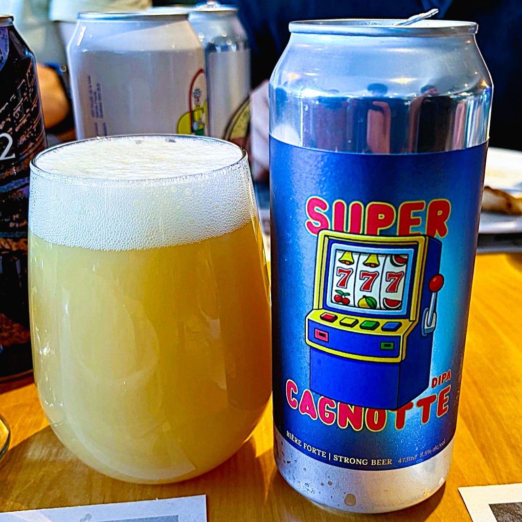Brasserie Sir John x Unseen – Super Cagnotte Double New England IPA