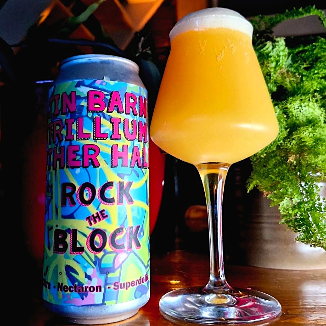 Tin Barn, Trillium, Other Half - Rock the Block Triple New England IPA