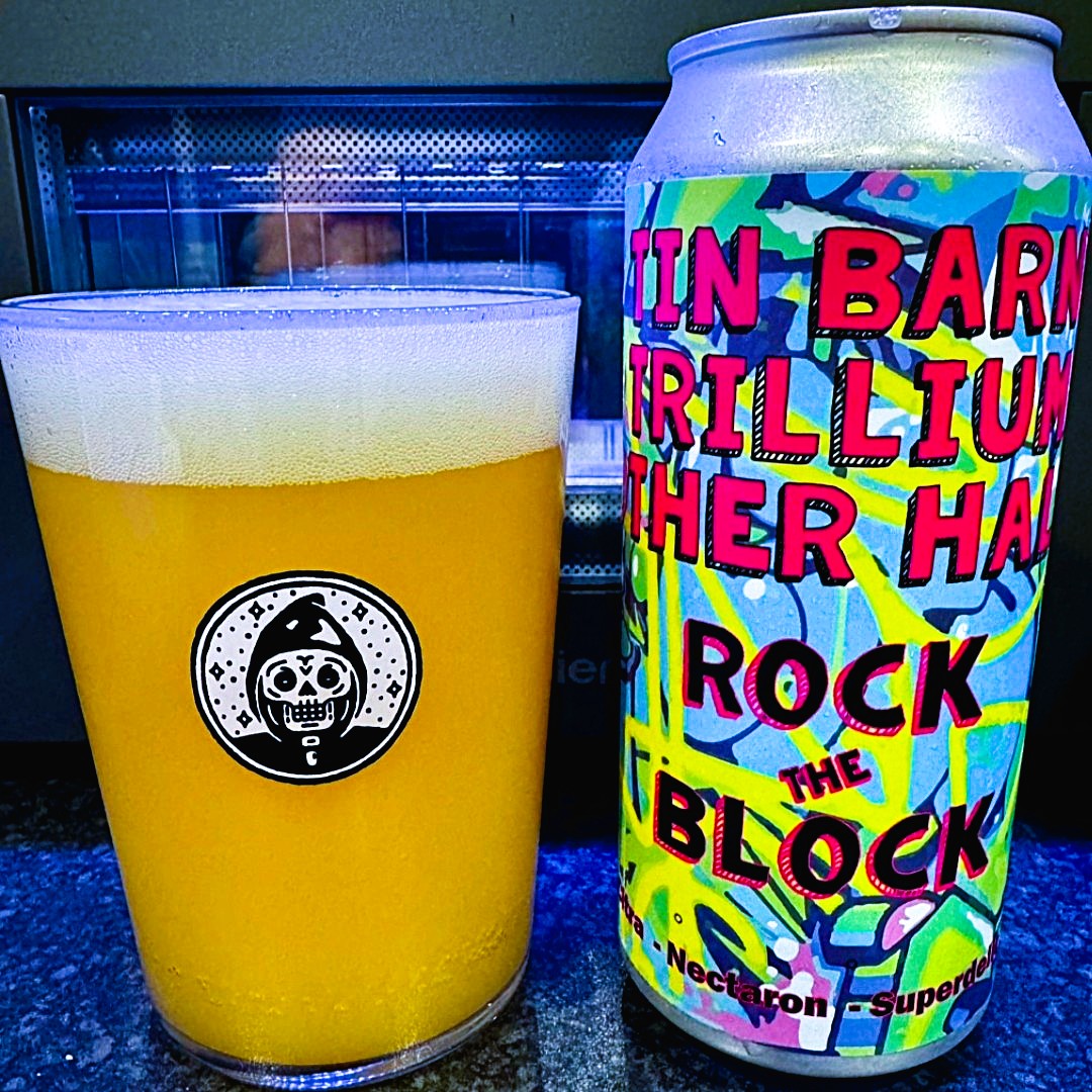 Tin Barn, Trillium, Other Half - Rock the Block Triple New England IPA