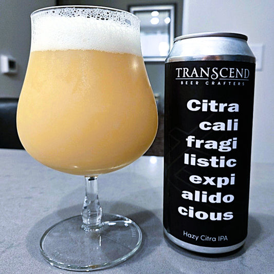 Transcend - Citracalifragilisticexpialidocious New England IPA