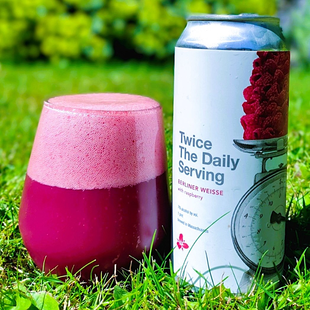 Trillium - Twice the Daily Serving Raspberry Berliner Weisse Fruited Sour