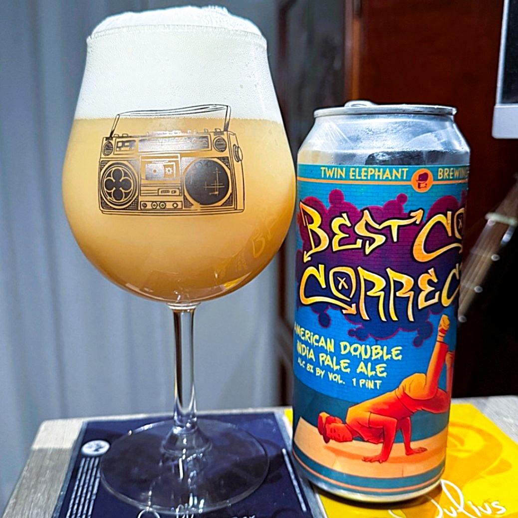 Twin Elephant - Best Come Correct Double New England IPA (Two Villians collab)
