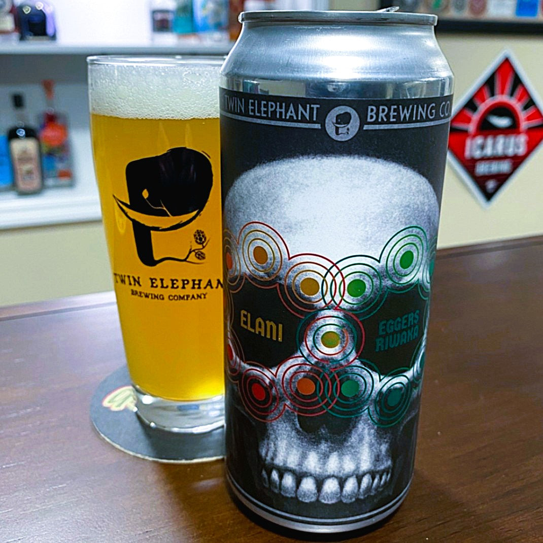 Twin Elephant - Nosh: Elani & Eggers Riwaka American IPA