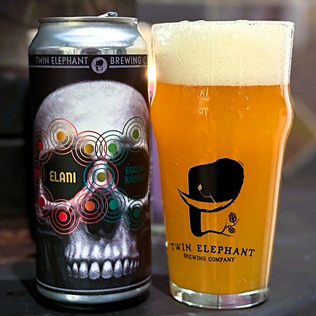 Twin Elephant - Nosh: Elani & Eggers Riwaka American IPA