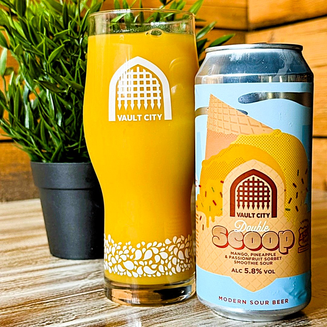 Vault City x 450 North - Mango, Pineapple, Passion Fruit Vegan Sorbet -  Double Scoop Smoothie Sour