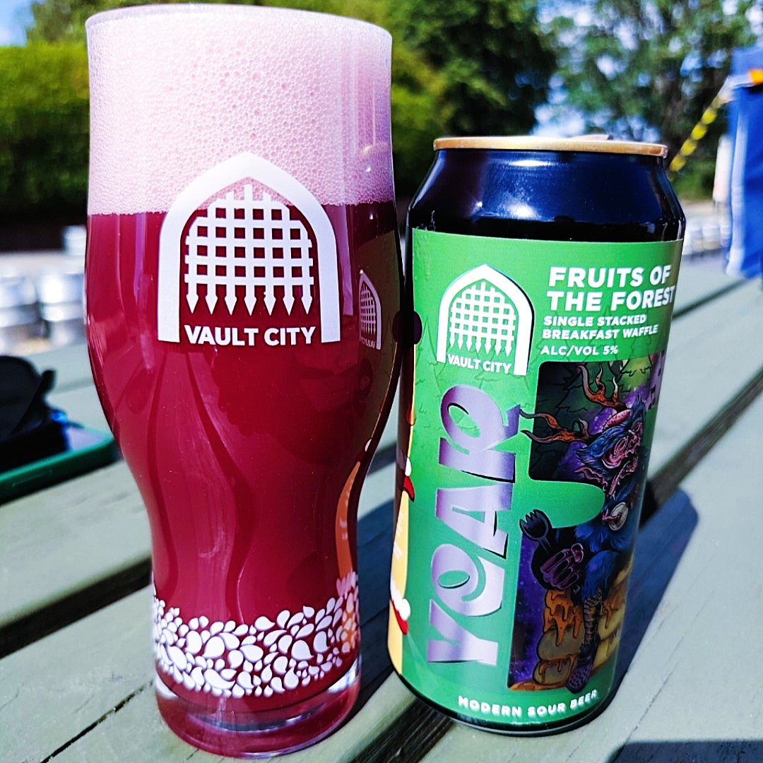 Vault City: 8th Anniversary - Year 5: Fruits of the Forest. Single Stacked Breakfast Waffle Smoothie Sour