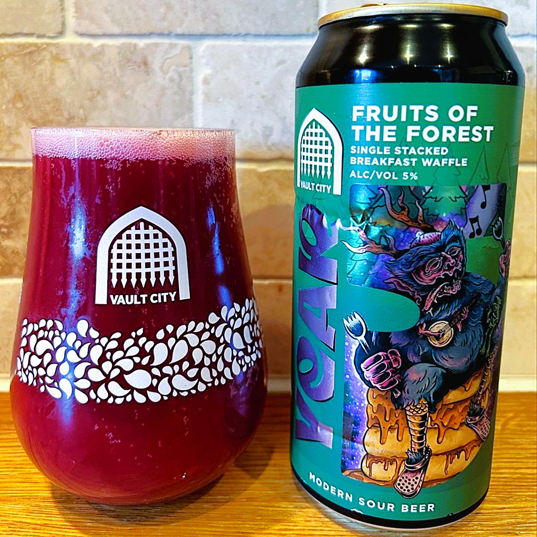 Vault City: 8th Anniversary - Year 5: Fruits of the Forest. Single Stacked Breakfast Waffle Smoothie Sour