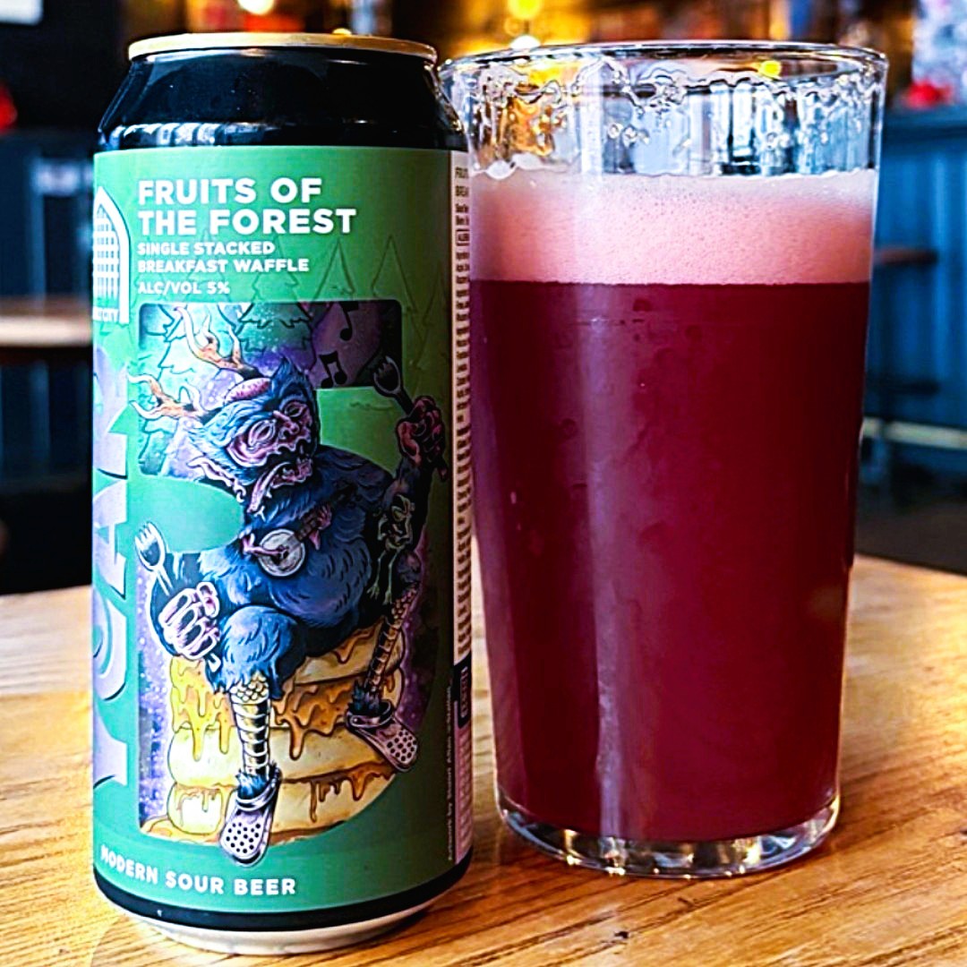 Vault City: 8th Anniversary - Year 5: Fruits of the Forest. Single Stacked Breakfast Waffle Smoothie Sour