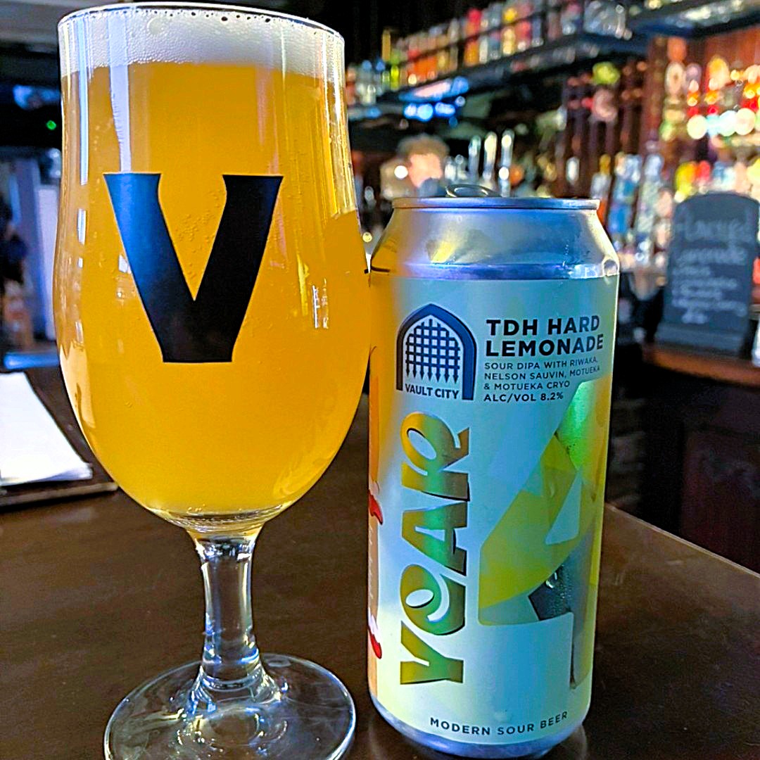 Vault City: 8th Anniversary Year 4: TDH Lemonade Sour IPA Double IPA