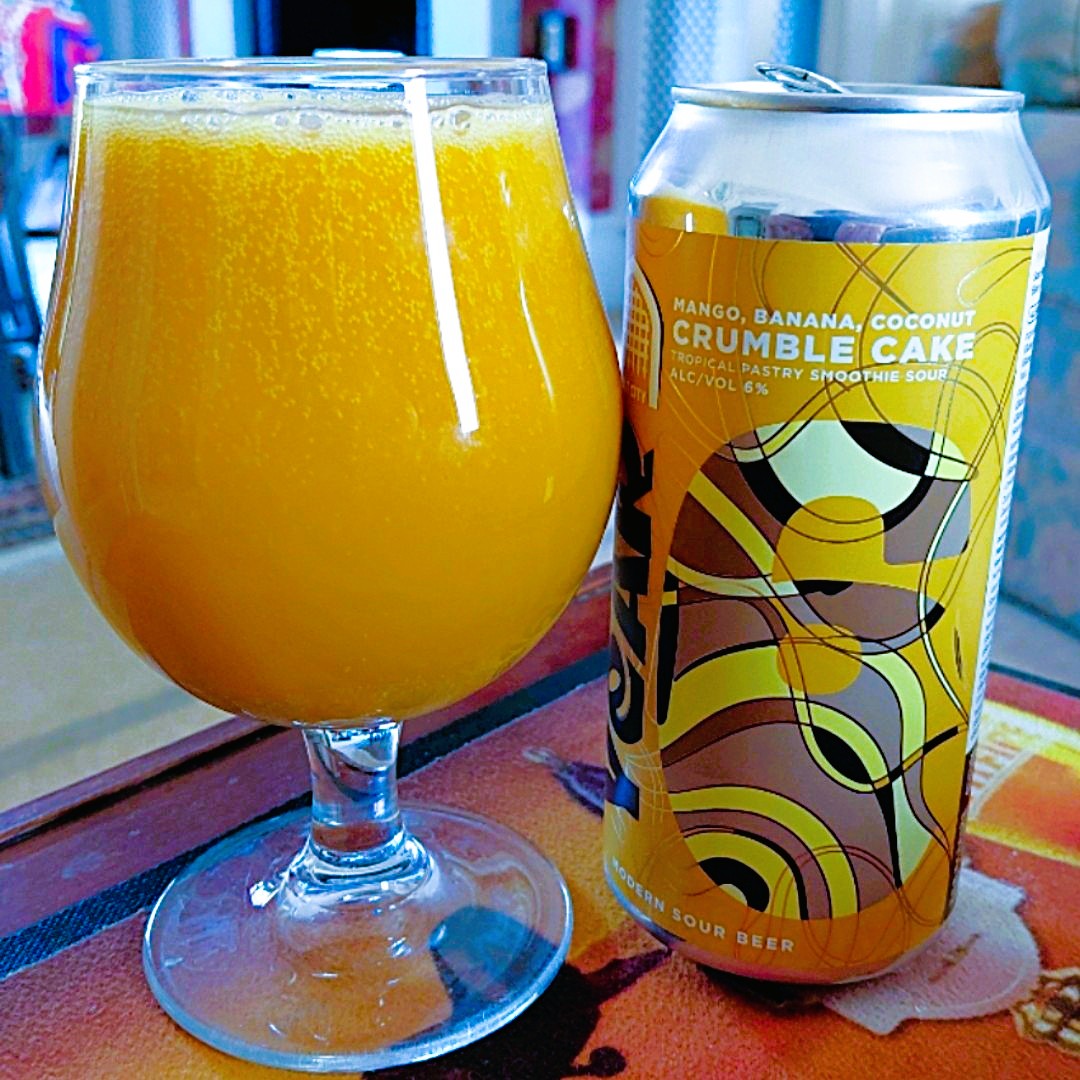Vault City: 8th Anniversary - Year 6: Mango Banana Coconut Crumble Cake Smoothie Sour