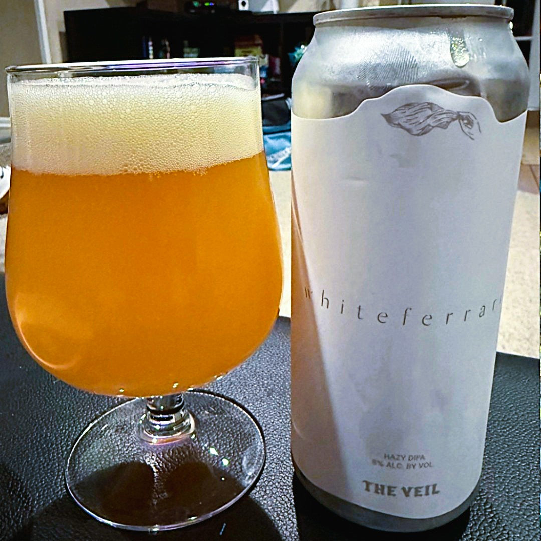 The Veil - whiteferrari Double New England IPA white ferrari