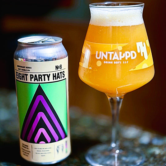 Wax Wings - Kaheksateise aastapäeva kahe New England IPA-kõrvalekoolitusega pidumütsid