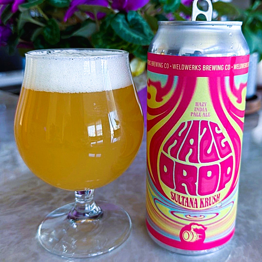 WeldWerks - Haze Drop: Sultana Krush New England IPA