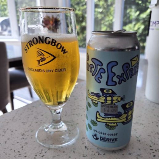 À La Derive Brasserie - Poste Express West Coast IPA