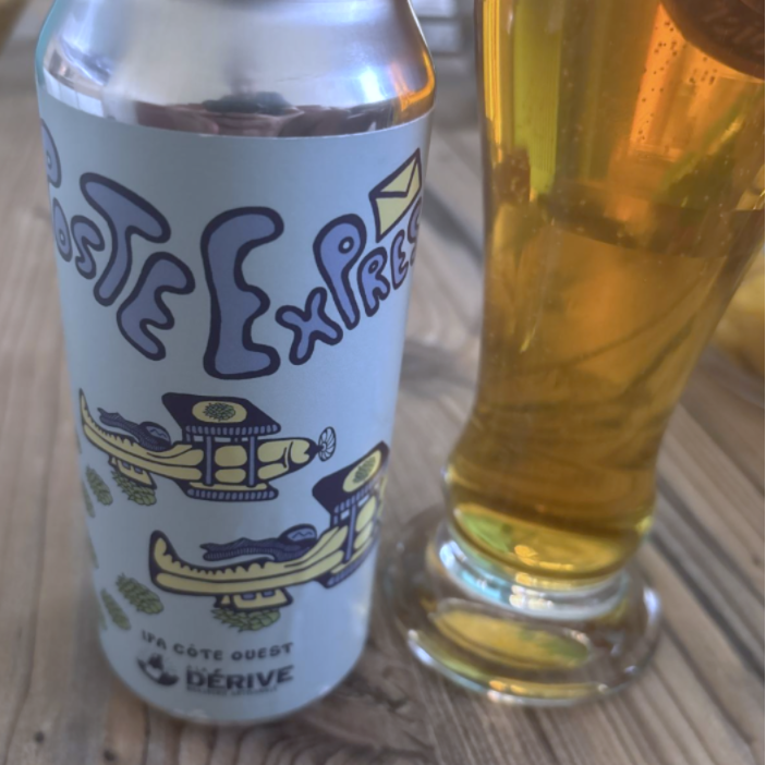 À La Derive Brasserie - Poste Express West Coast IPA