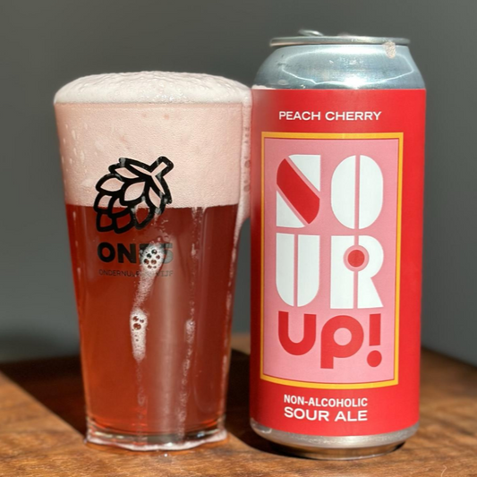 Blood Brothers - Sour Up Peach Cherry Non-Alcoholic Sour