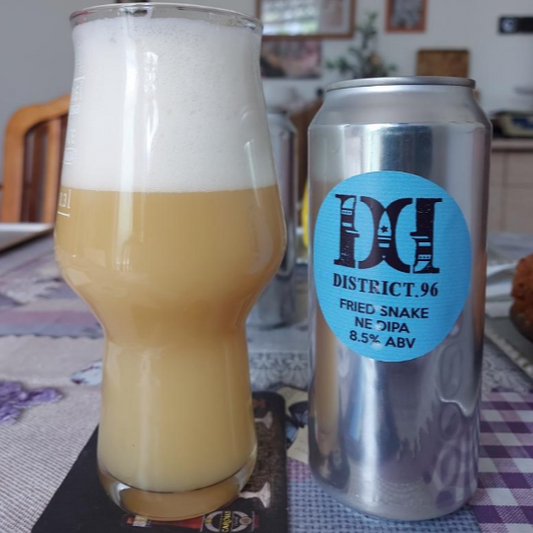 District 96 - Fried Snake Double NEIPA (koostöös Deep Fried Beersiga) 