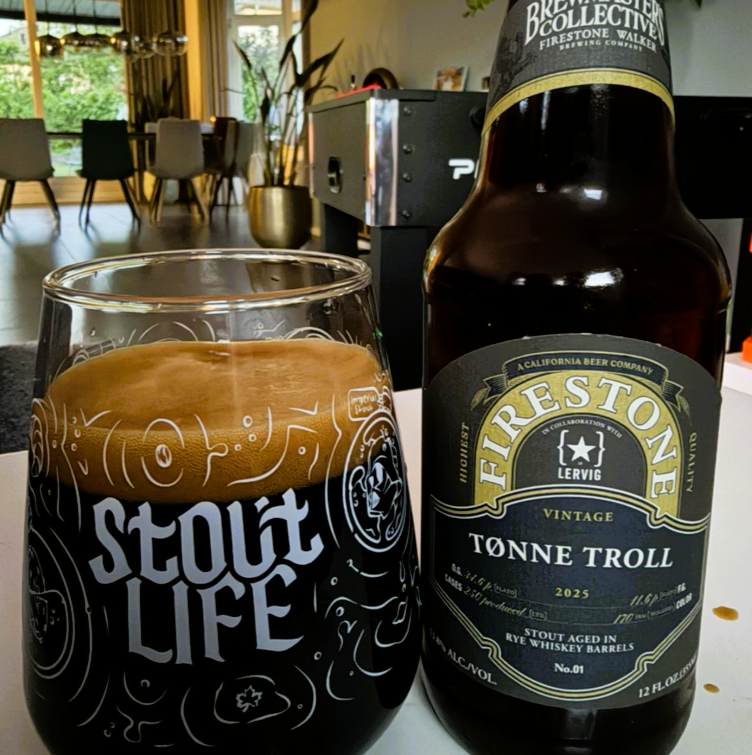 Firestone Walker x Lervig - Tønne Troll (2025) Bourbon Barrel Aged Imperial Stout Tonne