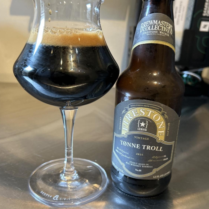 Firestone Walker x Lervig - Tønne Troll (2025) Bourbon Barrel Aged Imperial Stout Tonne