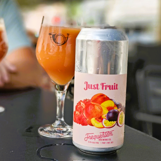 Frequetem - Just Fruit: maasika, virsiku ja kannatusvilja smuuti 