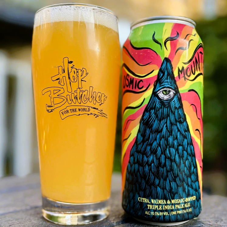 Hop Butcher for the World - Cosmic Mountain Triple New England IPA