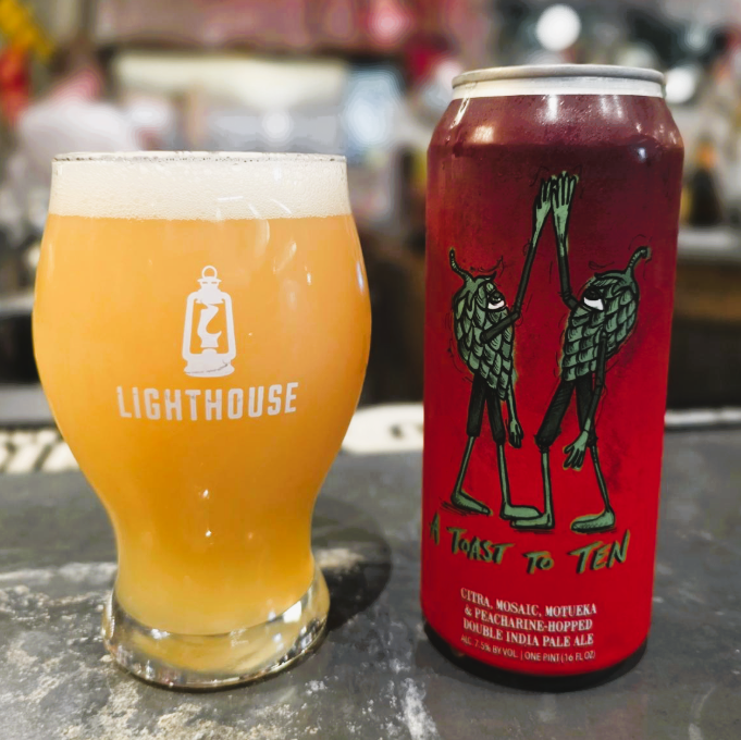 Hop Butcher for the World - Röstsai kümnele topelt New Englandi IPA-le - 10. aastapäeva õlu 