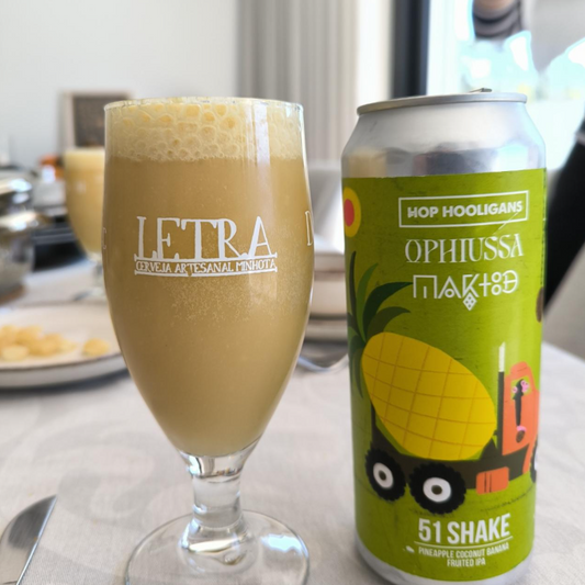 Hop Hooligans - 51 Shake Fruited IPA - collab with Ophiussa