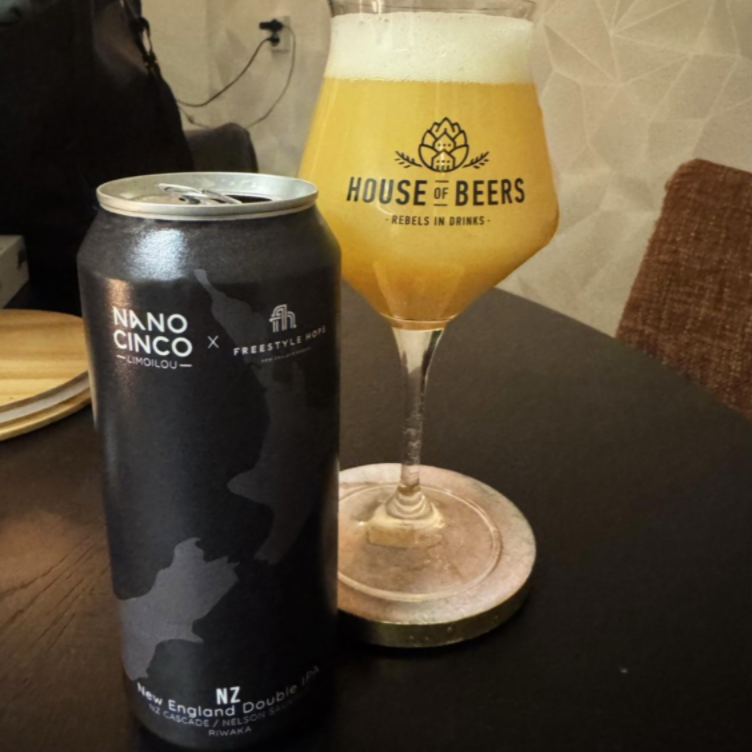Nano Cinco - NZ Double New England IPA (Uus-Meremaa)