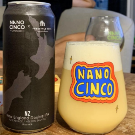Nano Cinco - NZ Double New England IPA (Uus-Meremaa)