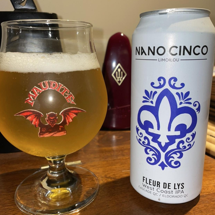 Nano Cinco - Fleur De Lys West Coast IPA